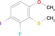 (2-Fluoro-3-iodo-6-methoxyphenyl)(methyl)sulfane