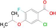 2-Chloro-5-fluoro-4-isopropoxybenzoic acid