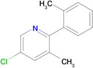 5-Chloro-3-methyl-2-(o-tolyl)pyridine