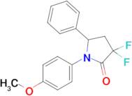 3,3-Difluoro-1-(4-methoxyphenyl)-5-phenylpyrrolidin-2-one