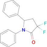 3,3-Difluoro-1,5-diphenylpyrrolidin-2-one