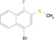 (4-Bromo-1-fluoronaphthalen-2-yl)(methyl)sulfane