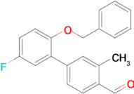 2'-(Benzyloxy)-5'-fluoro-3-methyl-[1,1'-biphenyl]-4-carbaldehyde