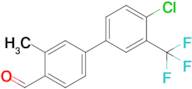 4'-Chloro-3-methyl-3'-(trifluoromethyl)-[1,1'-biphenyl]-4-carbaldehyde