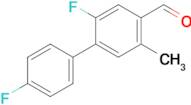 2,4'-Difluoro-5-methyl-[1,1'-biphenyl]-4-carbaldehyde