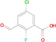 5-Chloro-2-fluoro-3-formylbenzoic acid