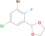 2-(3-Bromo-5-chloro-2-fluorophenyl)-1,3-dioxolane