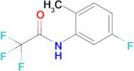 2,2,2-Trifluoro-N-(5-fluoro-2-methylphenyl)acetamide