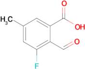 3-Fluoro-2-formyl-5-methylbenzoic acid