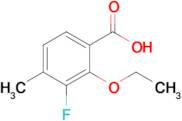 2-Ethoxy-3-fluoro-4-methylbenzoic acid