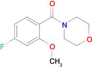 (4-Fluoro-2-methoxyphenyl)(morpholino)methanone