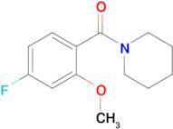 (4-Fluoro-2-methoxyphenyl)(piperidin-1-yl)methanone