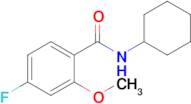 N-Cyclohexyl-4-fluoro-2-methoxybenzamide