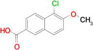 5-Chloro-6-methoxy-2-naphthoic acid