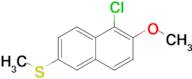 (5-Chloro-6-methoxynaphthalen-2-yl)(methyl)sulfane