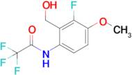 2,2,2-Trifluoro-N-(3-fluoro-2-(hydroxymethyl)-4-methoxyphenyl)acetamide