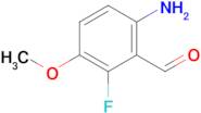 6-Amino-2-fluoro-3-methoxybenzaldehyde