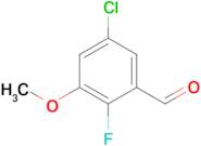 5-Chloro-2-fluoro-3-methoxybenzaldehyde