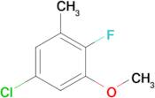 5-Chloro-2-fluoro-1-methoxy-3-methylbenzene