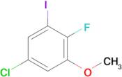 5-Chloro-2-fluoro-1-iodo-3-methoxybenzene