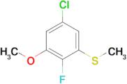 (5-Chloro-2-fluoro-3-methoxyphenyl)(methyl)sulfane