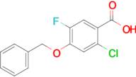 4-(Benzyloxy)-2-chloro-5-fluorobenzoic acid