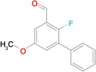 2-Fluoro-5-methoxy-[1,1'-biphenyl]-3-carbaldehyde