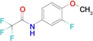 2,2,2-Trifluoro-N-(3-fluoro-4-methoxyphenyl)acetamide