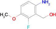 (6-Amino-2-fluoro-3-methoxyphenyl)methanol