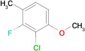 2-Chloro-3-fluoro-1-methoxy-4-methylbenzene