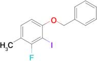 1-(Benzyloxy)-3-fluoro-2-iodo-4-methylbenzene