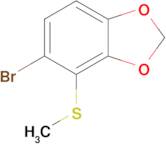 5-Bromo-4-(methylthio)benzo[d][1,3]dioxole