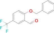 2-(Benzyloxy)-5-(trifluoromethyl)benzaldehyde