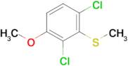 (2,6-Dichloro-3-methoxyphenyl)(methyl)sulfane