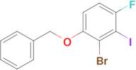 1-(Benzyloxy)-2-bromo-4-fluoro-3-iodobenzene