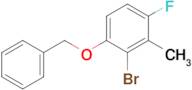 1-(Benzyloxy)-2-bromo-4-fluoro-3-methylbenzene