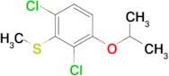 (2,6-Dichloro-3-isopropoxyphenyl)(methyl)sulfane