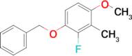 1-(Benzyloxy)-2-fluoro-4-methoxy-3-methylbenzene