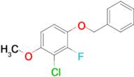 1-(Benzyloxy)-3-chloro-2-fluoro-4-methoxybenzene