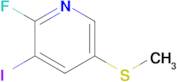 2-Fluoro-3-iodo-5-(methylthio)pyridine