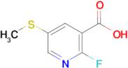 2-Fluoro-5-(methylthio)nicotinic acid