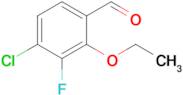 4-Chloro-2-ethoxy-3-fluorobenzaldehyde