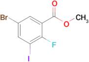 Methyl 5-bromo-2-fluoro-3-iodobenzoate