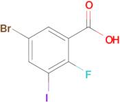 5-Bromo-2-fluoro-3-iodobenzoic acid