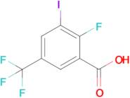 2-Fluoro-3-iodo-5-(trifluoromethyl)benzoic acid