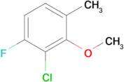 2-Chloro-1-fluoro-3-methoxy-4-methylbenzene