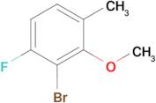 2-Bromo-1-fluoro-3-methoxy-4-methylbenzene