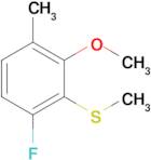 (6-Fluoro-2-methoxy-3-methylphenyl)(methyl)sulfane