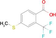 4-(Methylthio)-2-(trifluoromethyl)benzoic acid