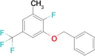 1-(Benzyloxy)-2-fluoro-3-methyl-5-(trifluoromethyl)benzene